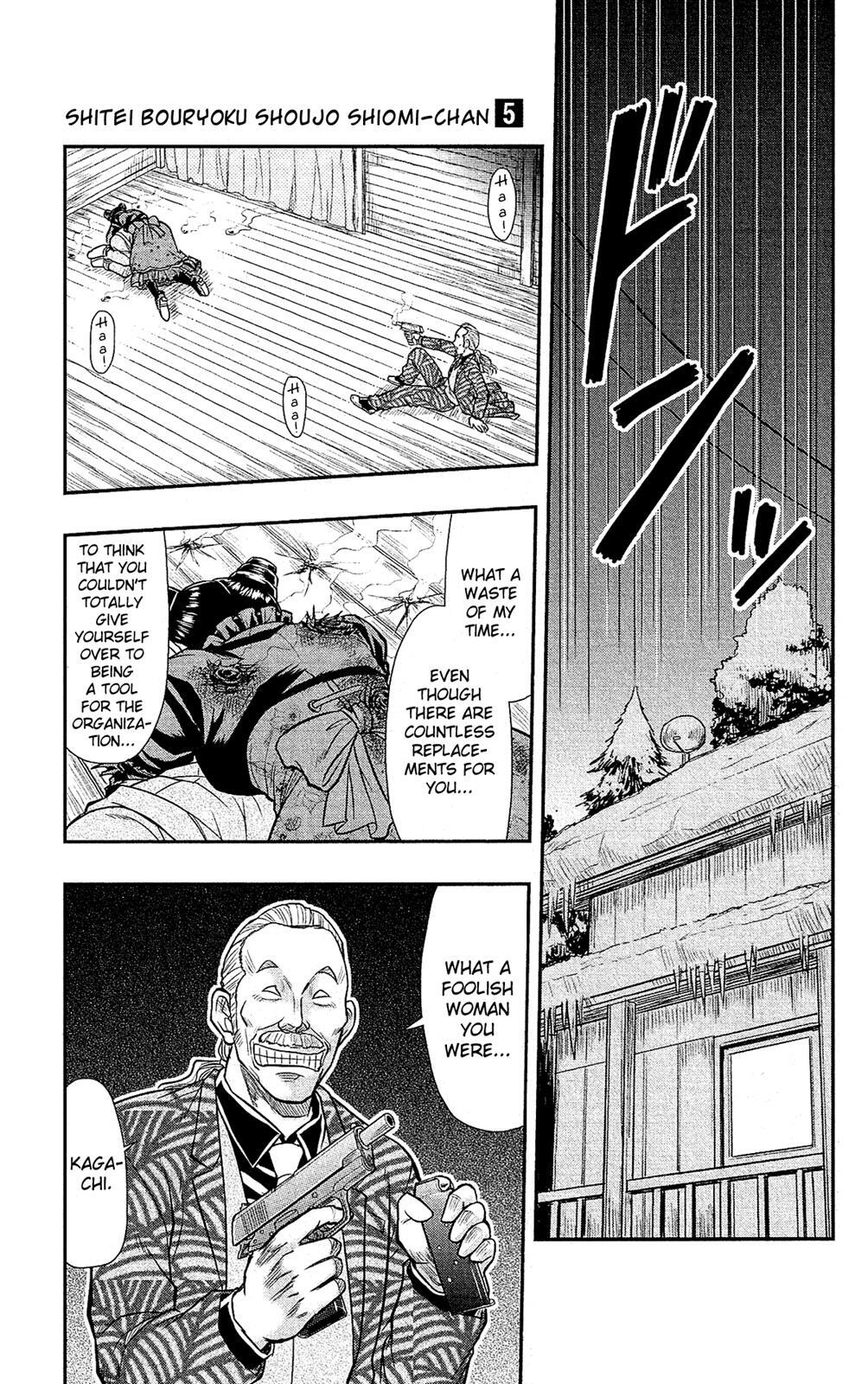 Read Shitei Bouryoku Shoujo Shiomi-chan Manga Online