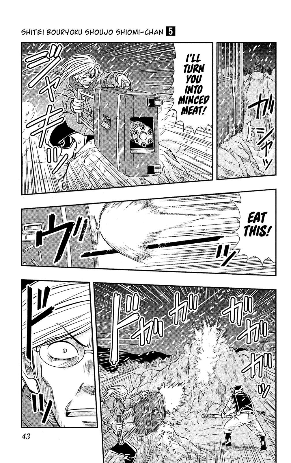 Read Shitei Bouryoku Shoujo Shiomi-chan Manga Online