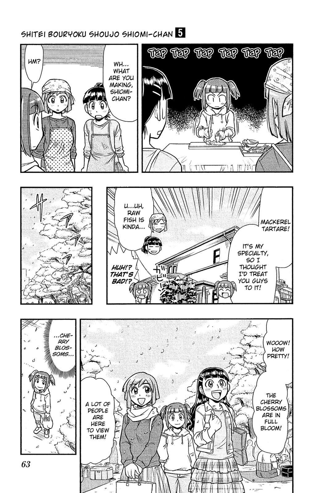 Read Shitei Bouryoku Shoujo Shiomi-chan Manga Online