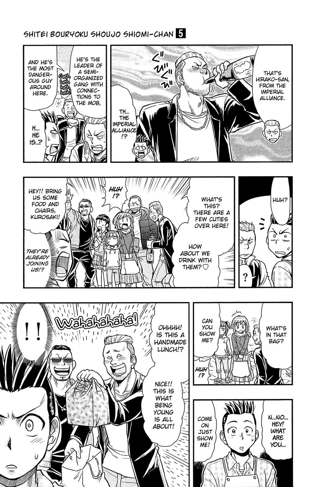 Read Shitei Bouryoku Shoujo Shiomi-chan Manga Online