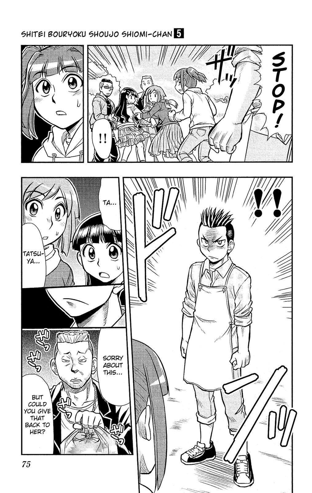 Read Shitei Bouryoku Shoujo Shiomi-chan Manga Online