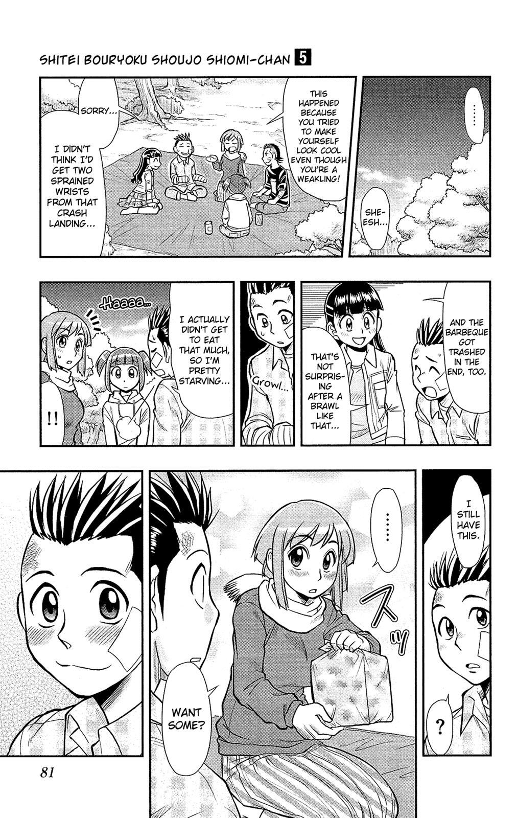 Read Shitei Bouryoku Shoujo Shiomi-chan Manga Online