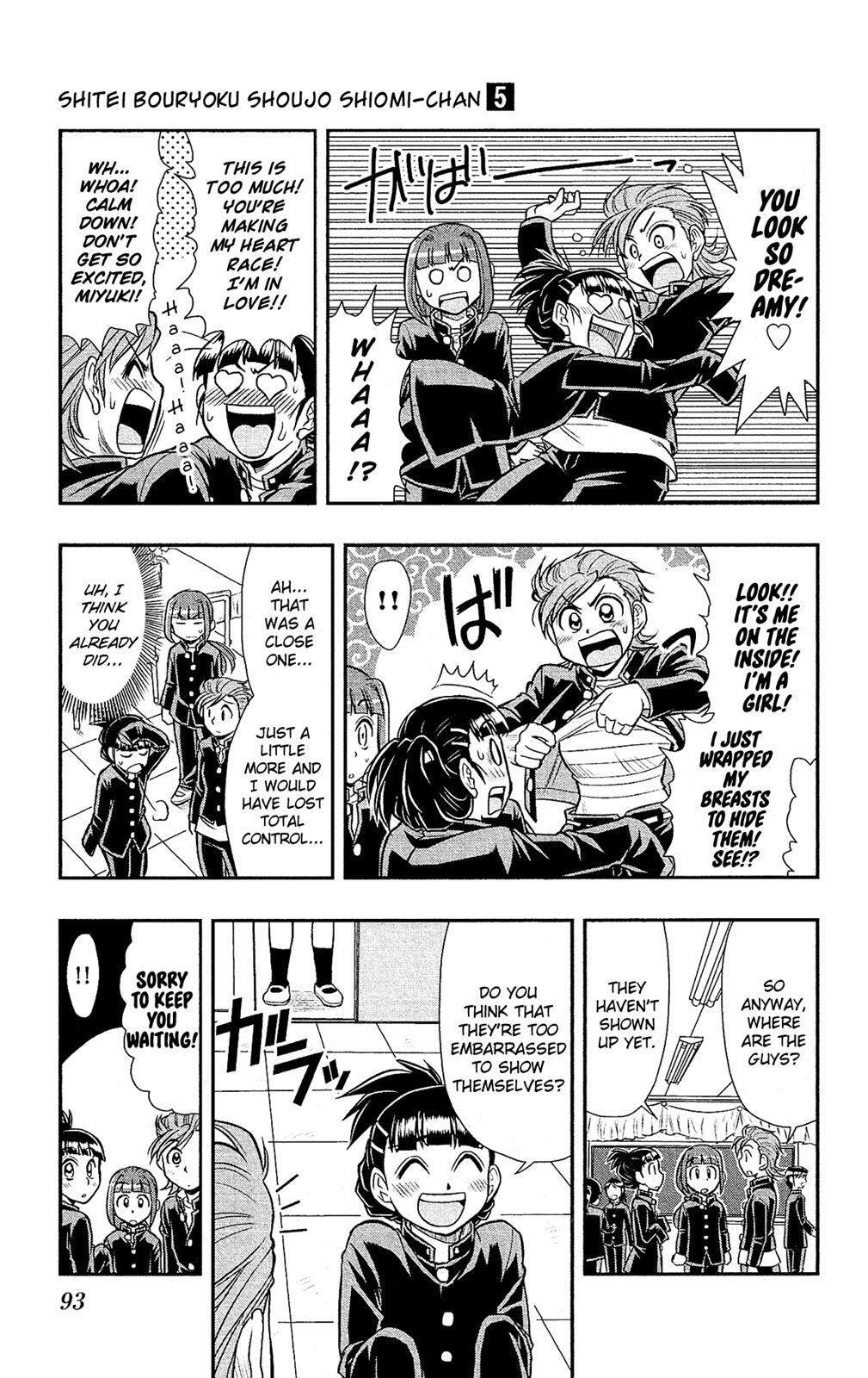 Read Shitei Bouryoku Shoujo Shiomi-chan Manga Online