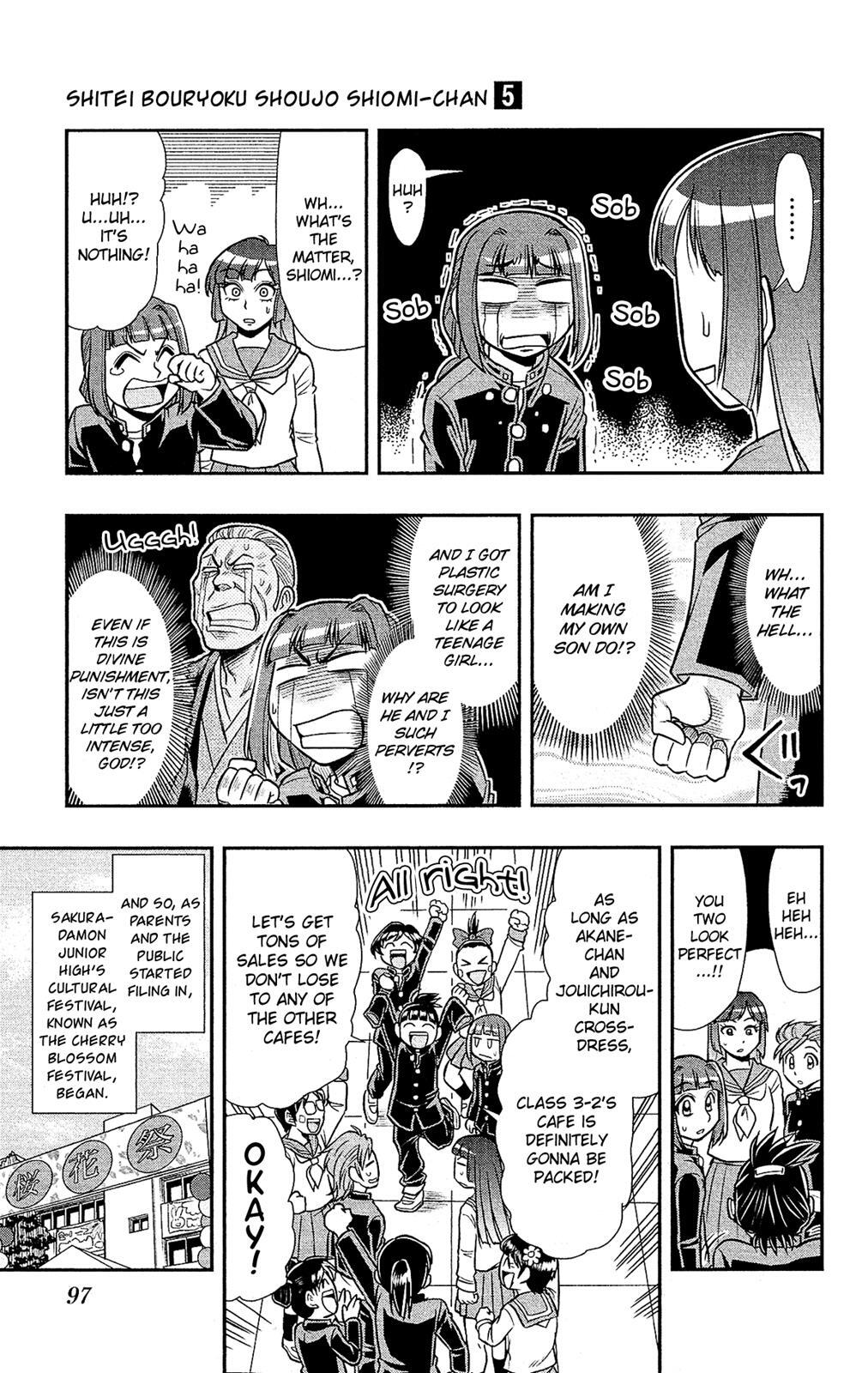 Read Shitei Bouryoku Shoujo Shiomi-chan Manga Online