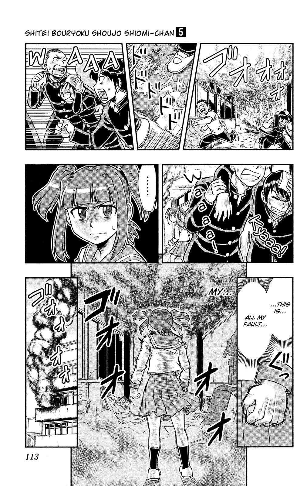 Read Shitei Bouryoku Shoujo Shiomi-chan Manga Online