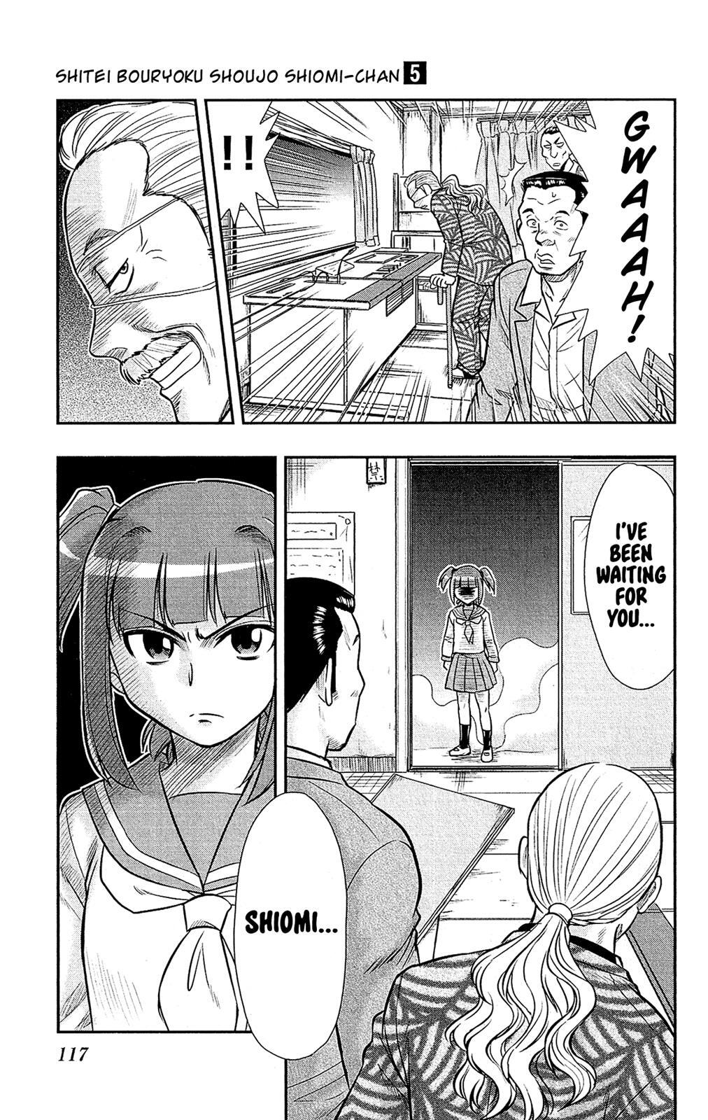 Read Shitei Bouryoku Shoujo Shiomi-chan Manga Online