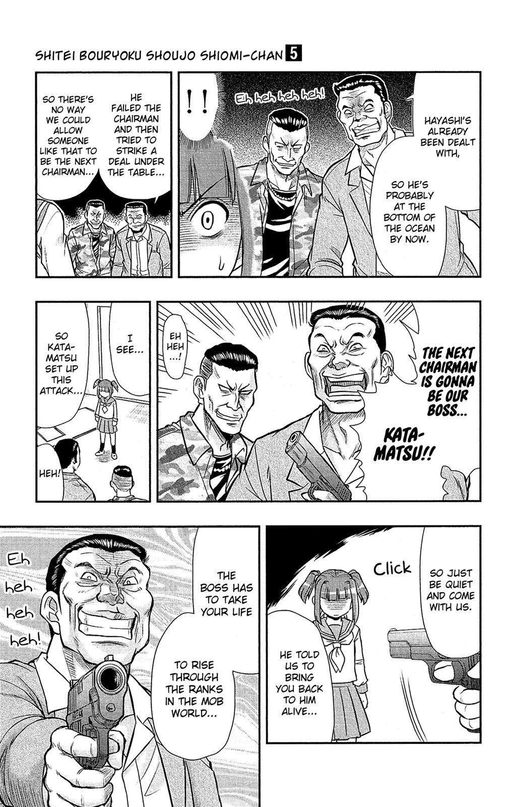 Read Shitei Bouryoku Shoujo Shiomi-chan Manga Online