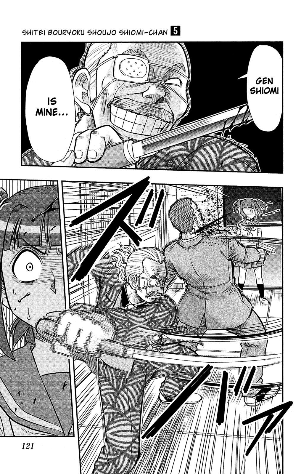 Read Shitei Bouryoku Shoujo Shiomi-chan Manga Online