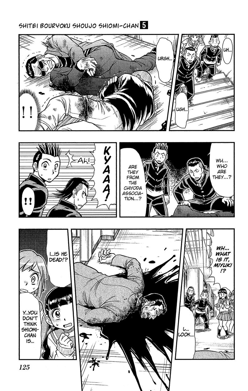 Read Shitei Bouryoku Shoujo Shiomi-chan Manga Online