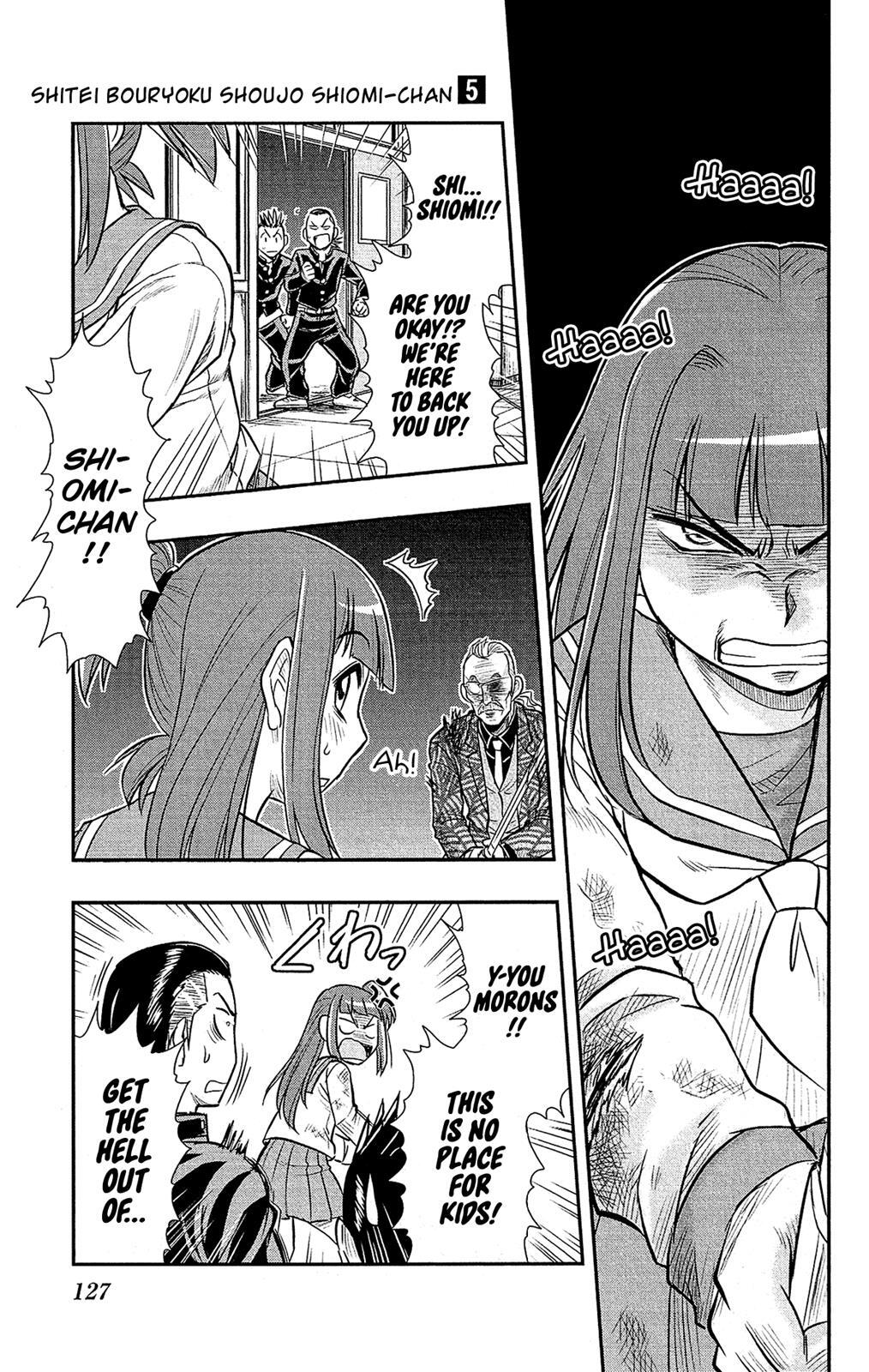 Read Shitei Bouryoku Shoujo Shiomi-chan Manga Online