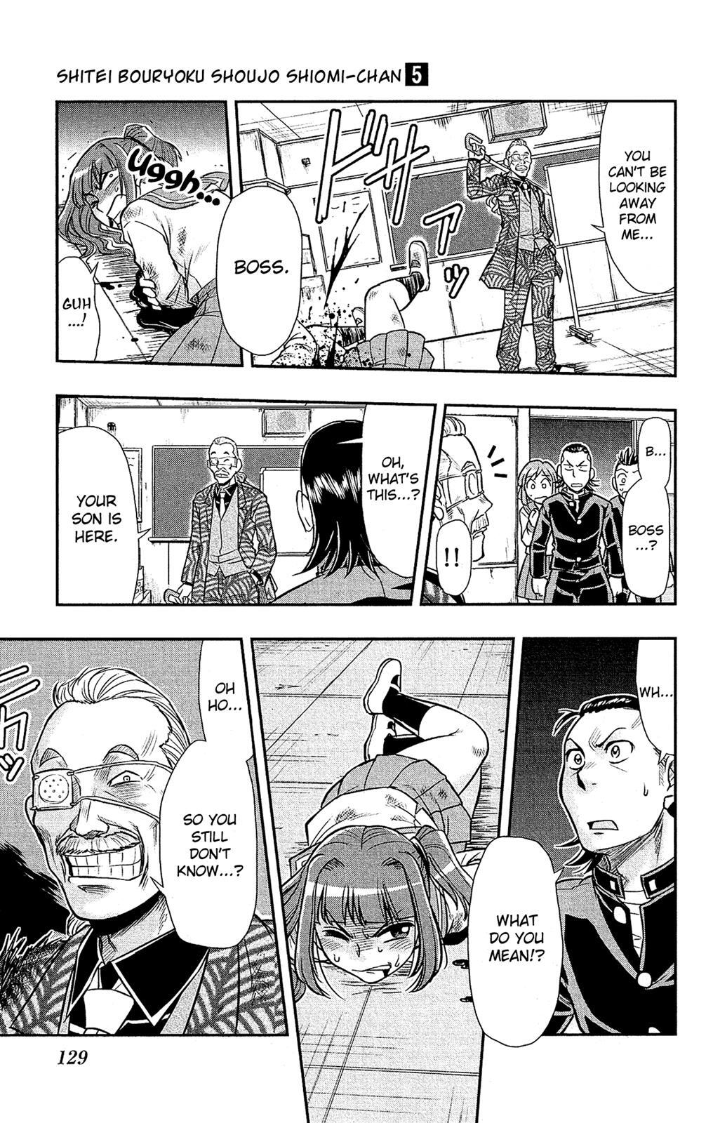 Read Shitei Bouryoku Shoujo Shiomi-chan Manga Online