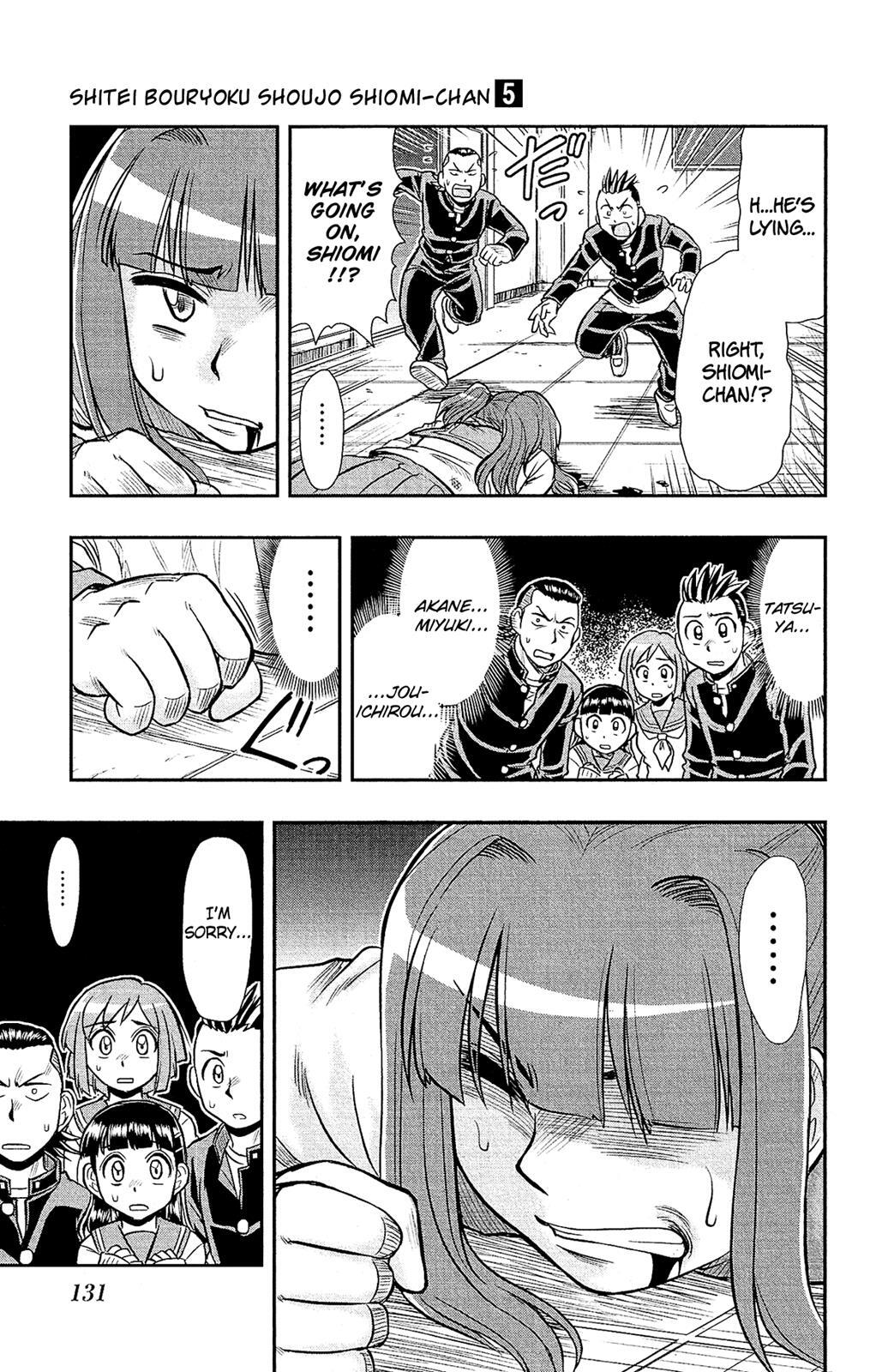 Read Shitei Bouryoku Shoujo Shiomi-chan Manga Online