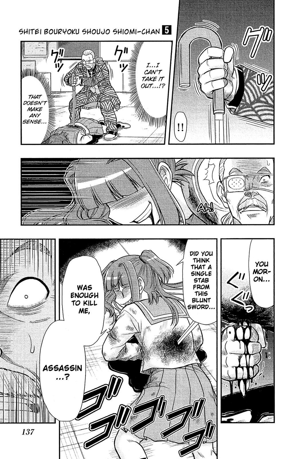 Read Shitei Bouryoku Shoujo Shiomi-chan Manga Online