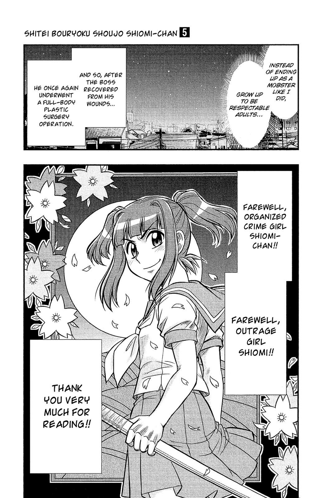 Read Shitei Bouryoku Shoujo Shiomi-chan Manga Online