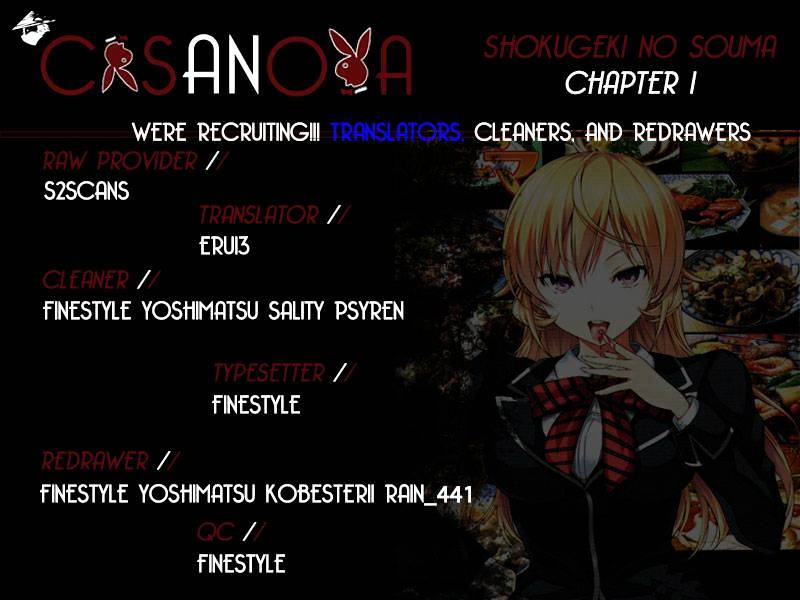 Read Shokugeki no Soma Manga Online