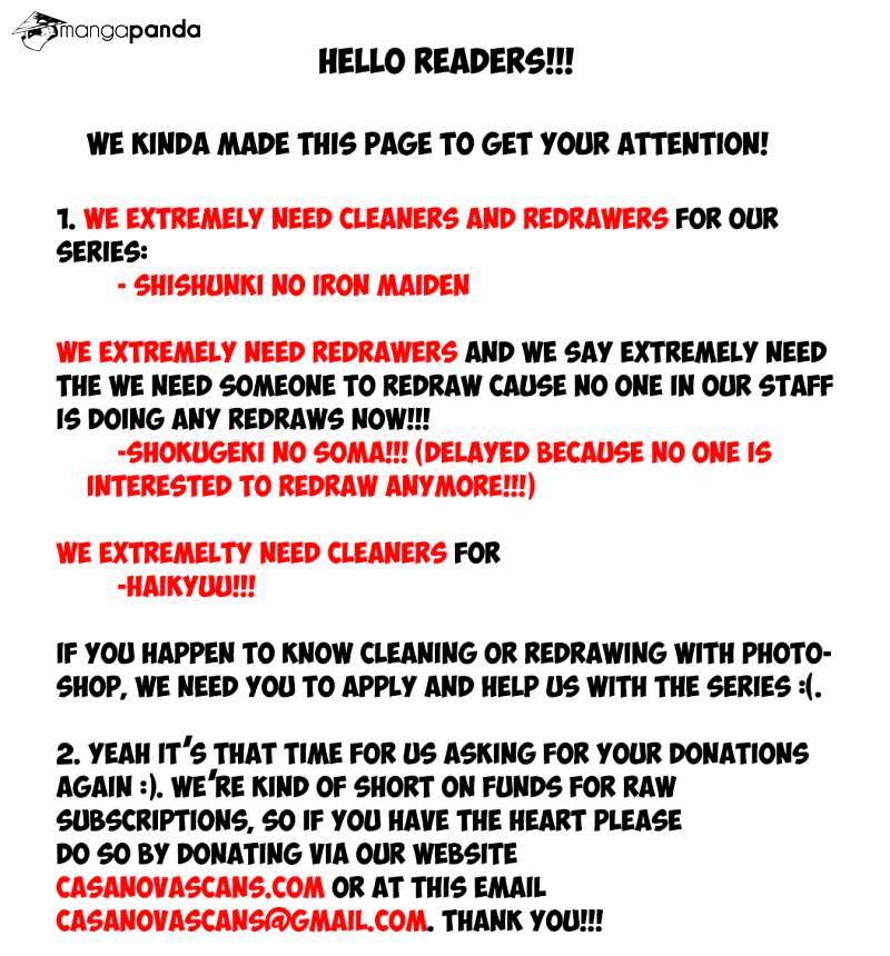 Read Shokugeki no Soma Manga Online