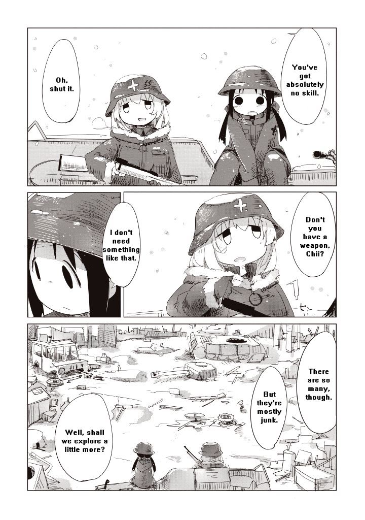 Read Shoujo Shuumatsu Ryokou Manga Online