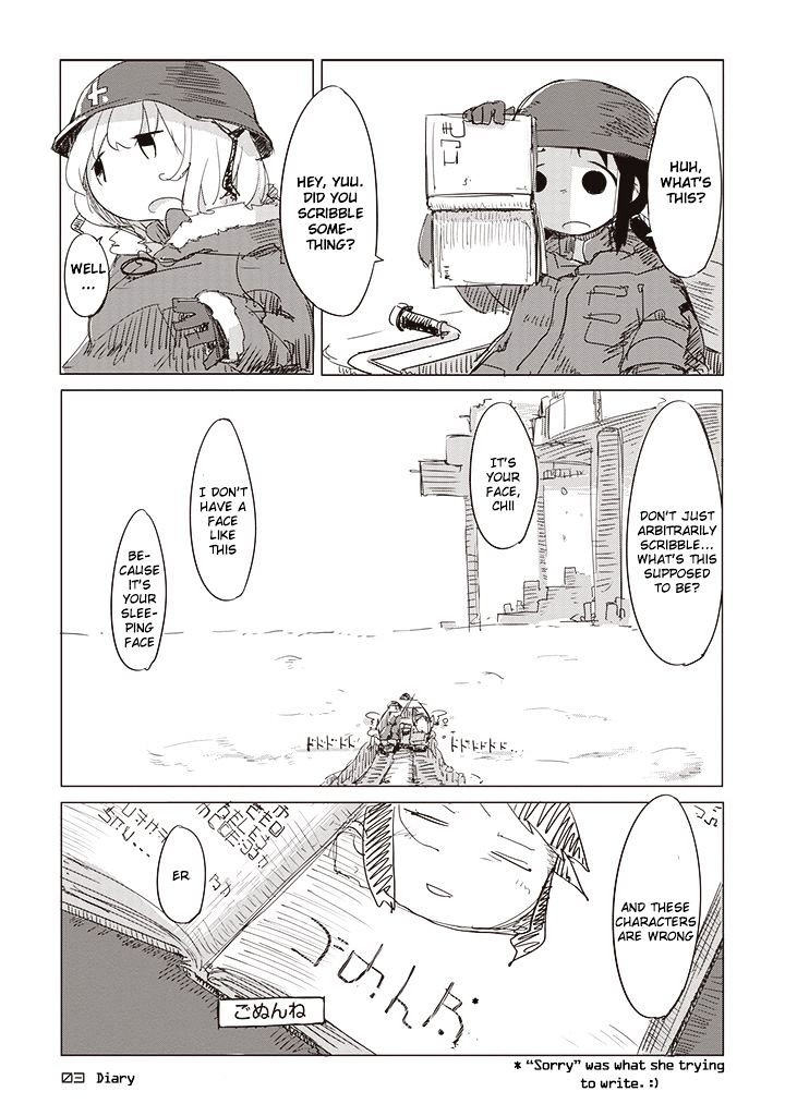 Read Shoujo Shuumatsu Ryokou Manga Online