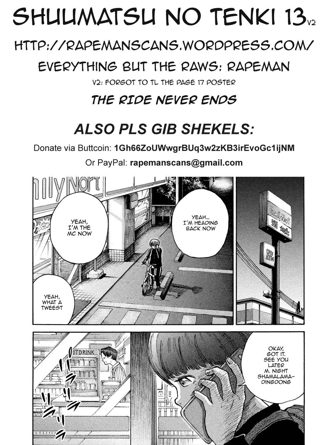 Read Shuumatsu no Tenki Manga Online