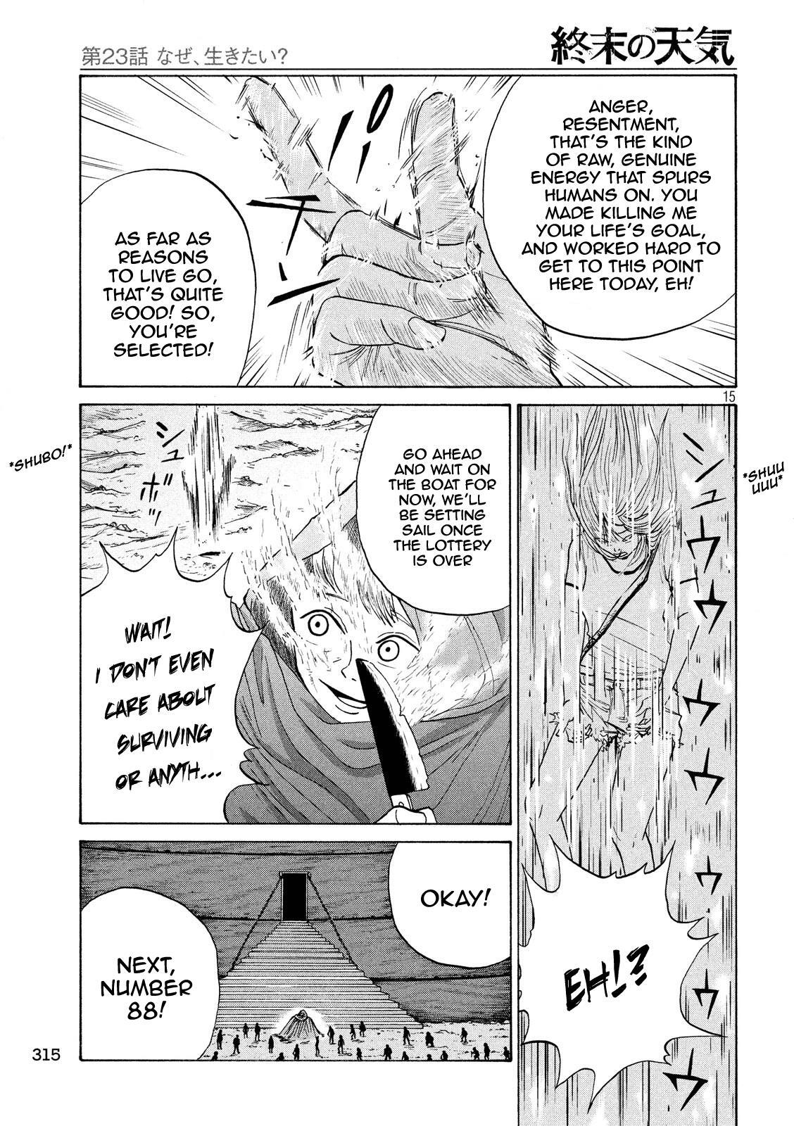 Read Shuumatsu no Tenki Manga Online