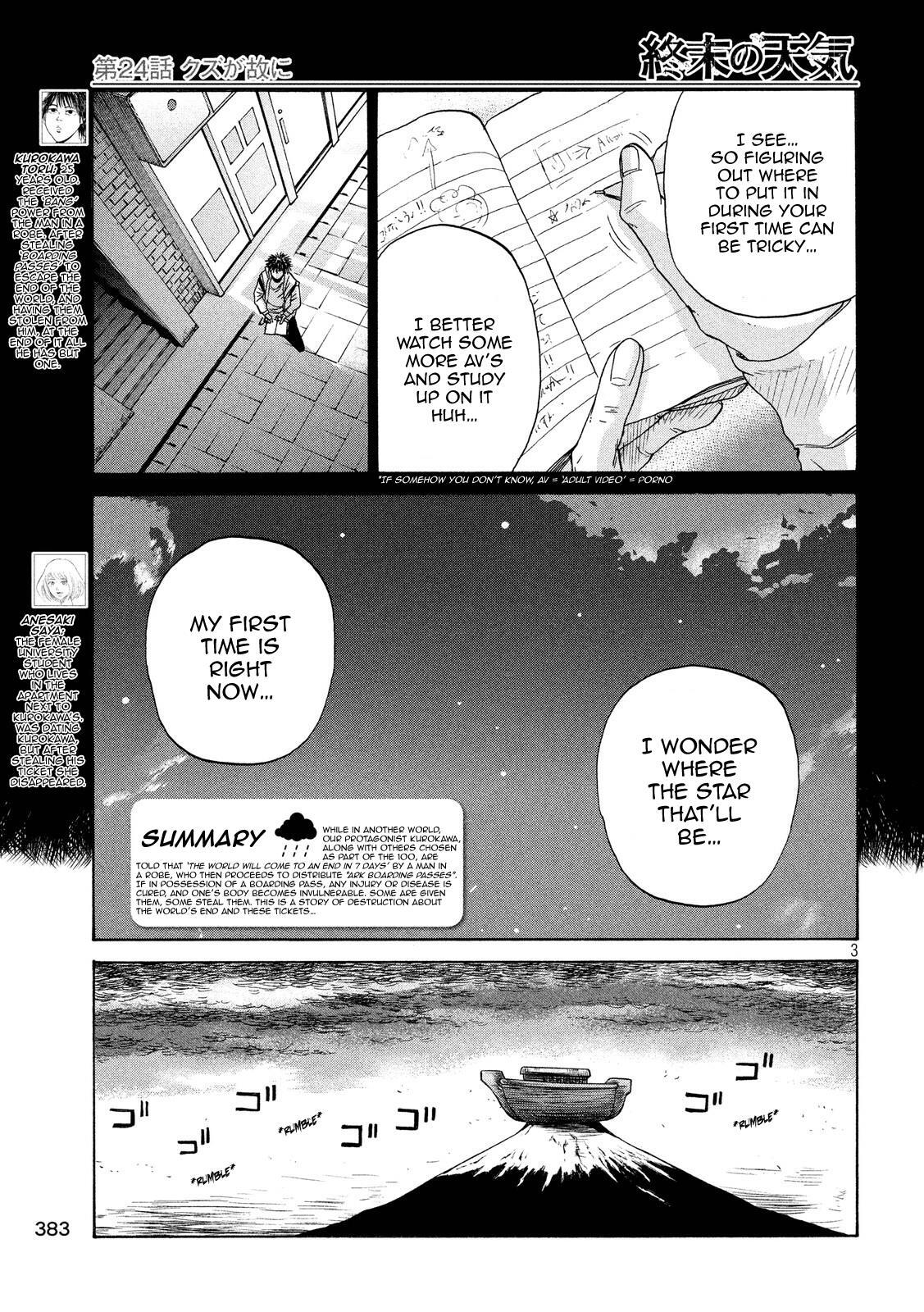 Read Shuumatsu no Tenki Manga Online