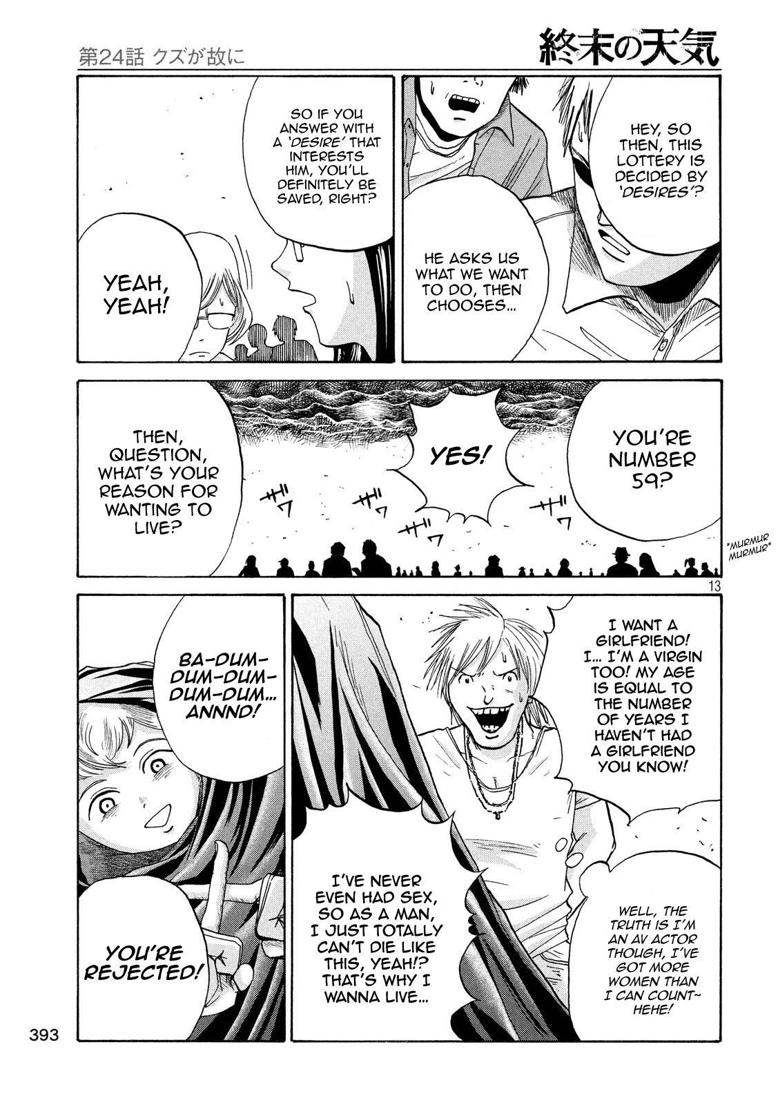 Read Shuumatsu no Tenki Manga Online
