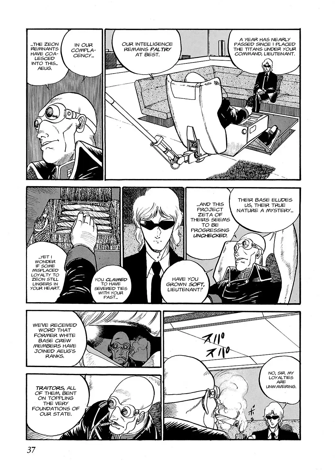 Read Sidestory of Gundam Zeta Manga Online