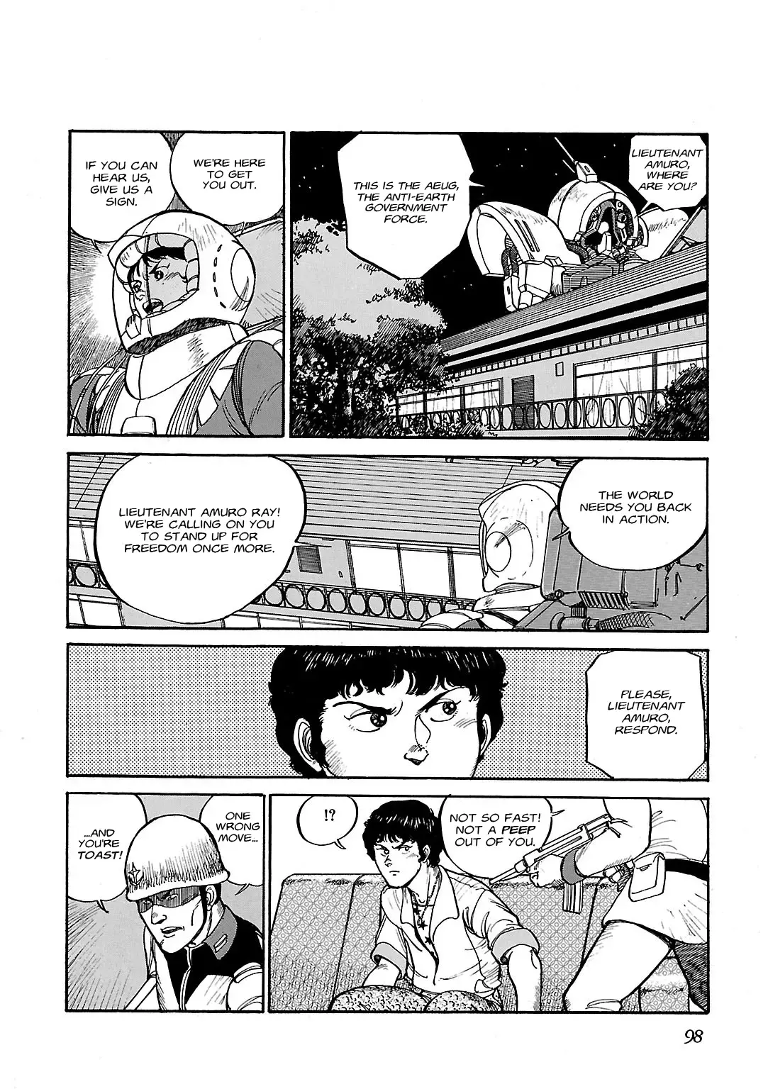 Read Sidestory of Gundam Zeta Manga Online