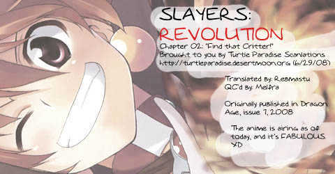 Read Slayers REVOLUTION Manga Online