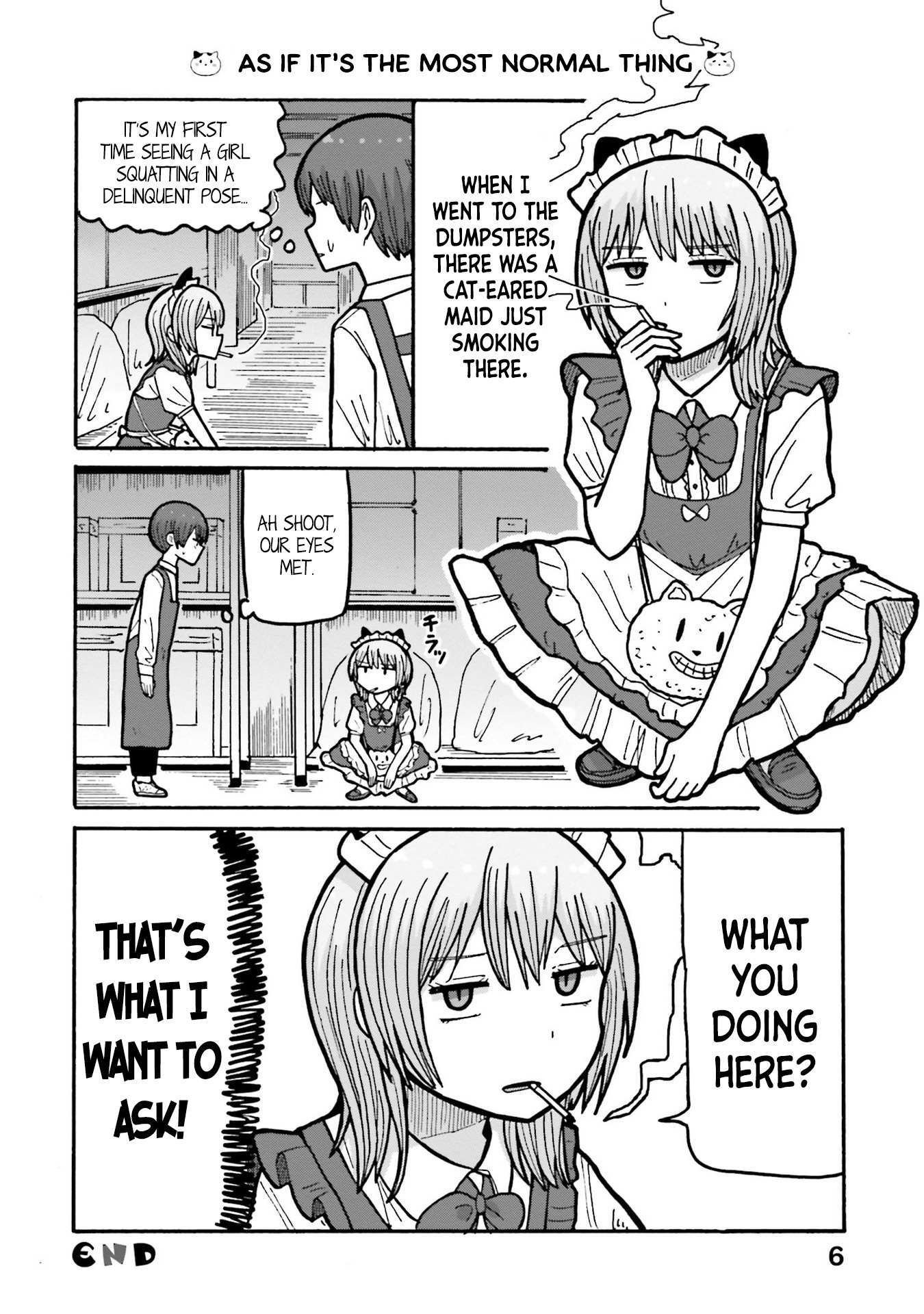 Read Smoking Maid Romance Manga Online