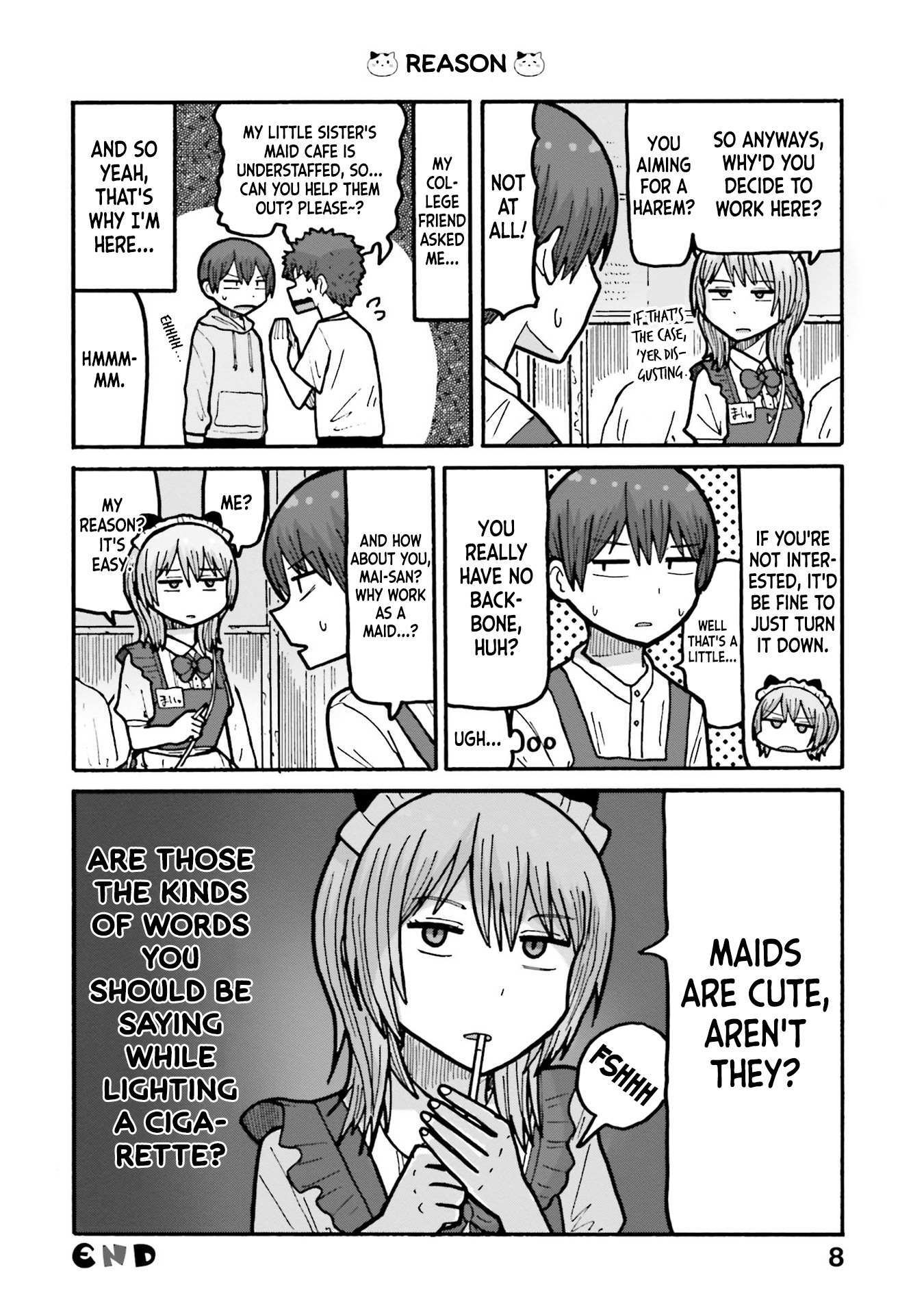 Read Smoking Maid Romance Manga Online