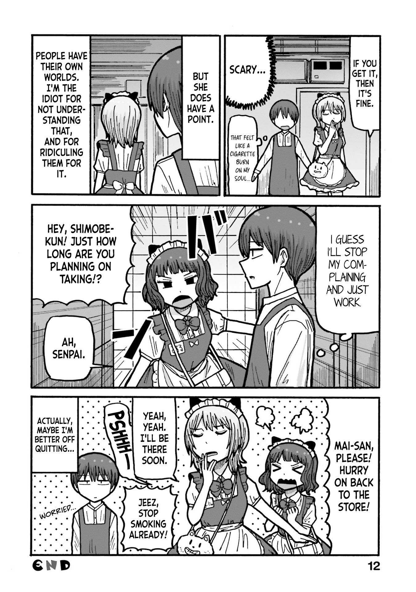 Read Smoking Maid Romance Manga Online