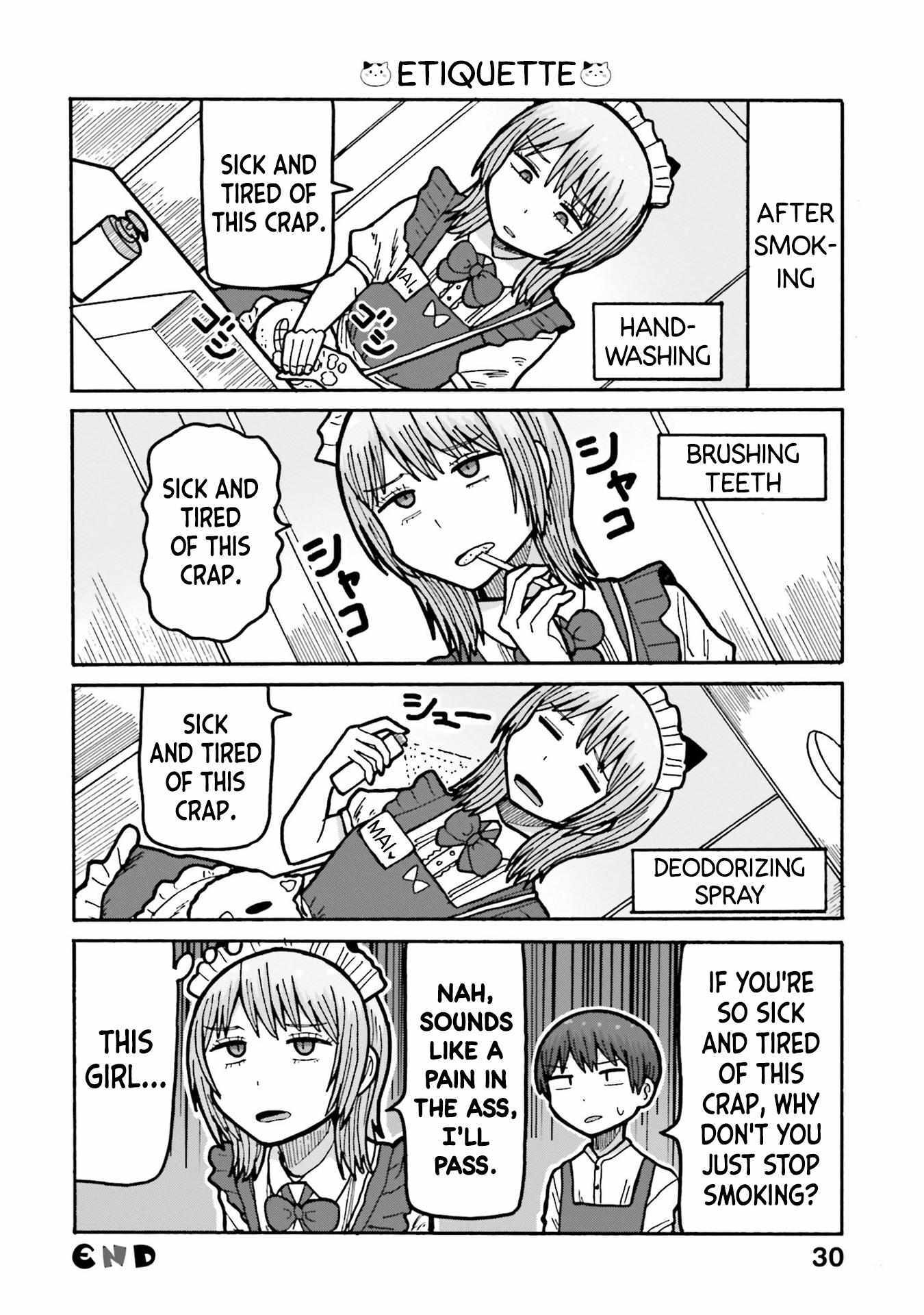 Read Smoking Maid Romance Manga Online