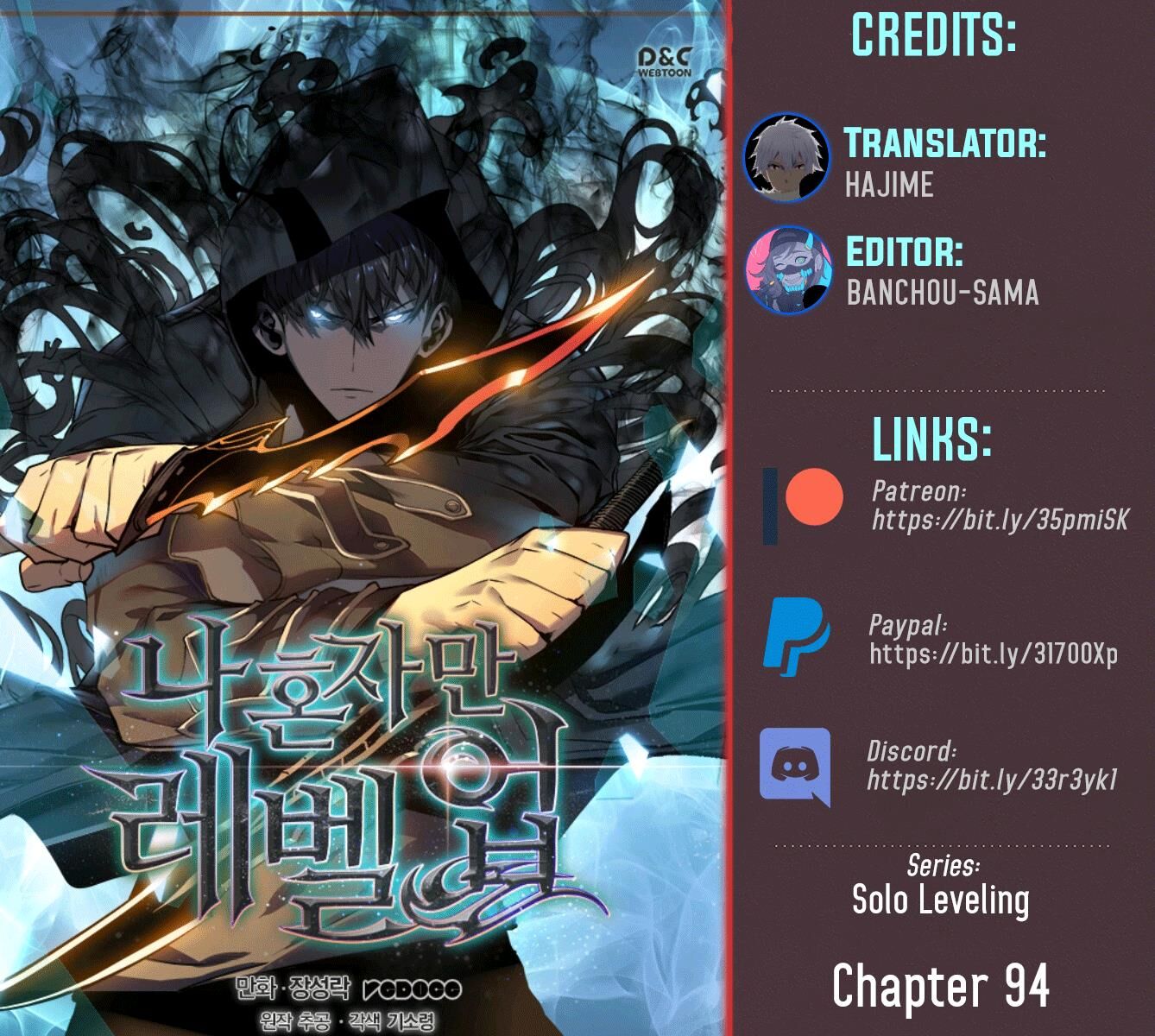 Read Solo Leveling Manga Online