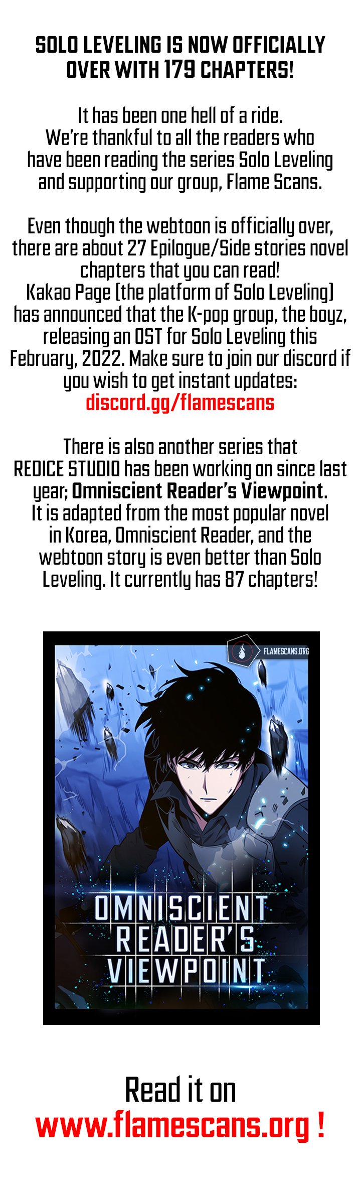 Read Solo Leveling Manga Online