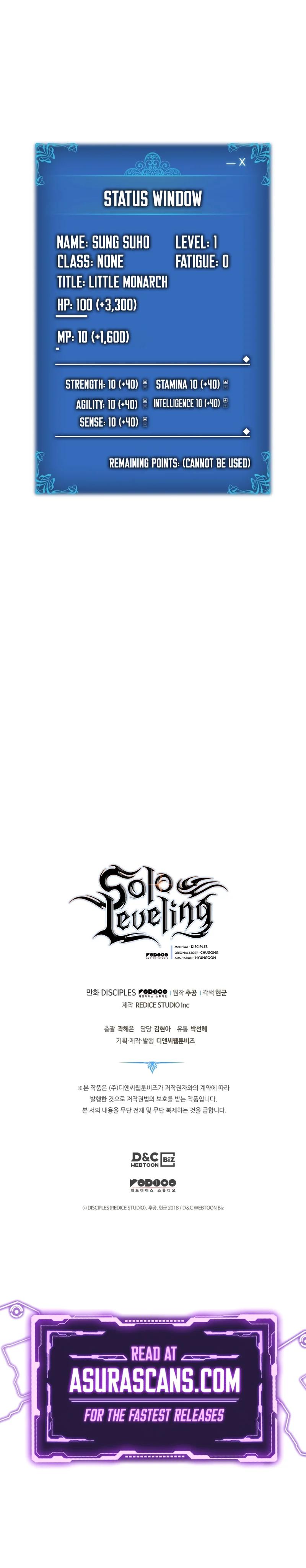 Read Solo Leveling Manga Online
