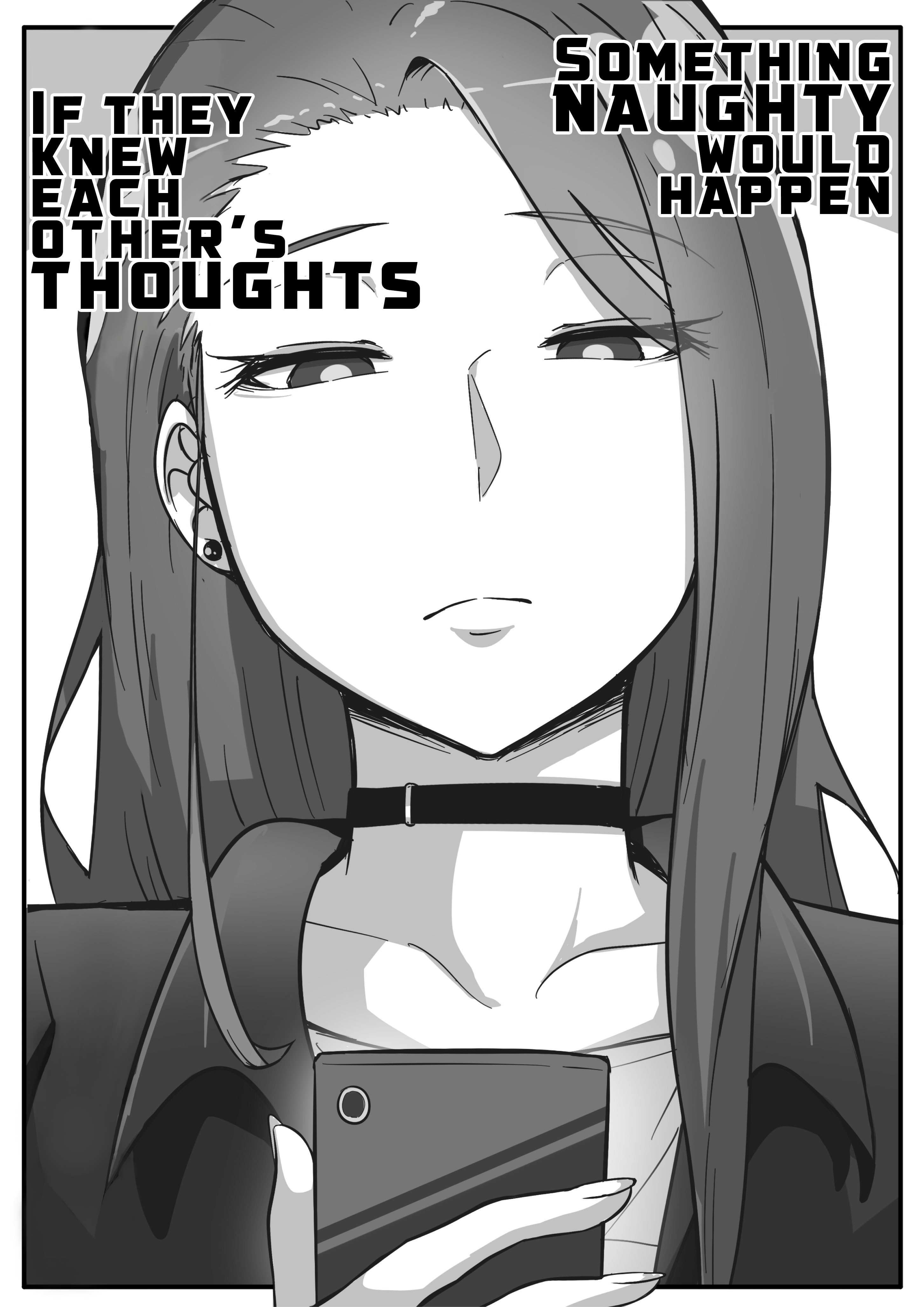 Read Something Naughty Would Happen If They Knew Each Other's Thoughts Manga Online