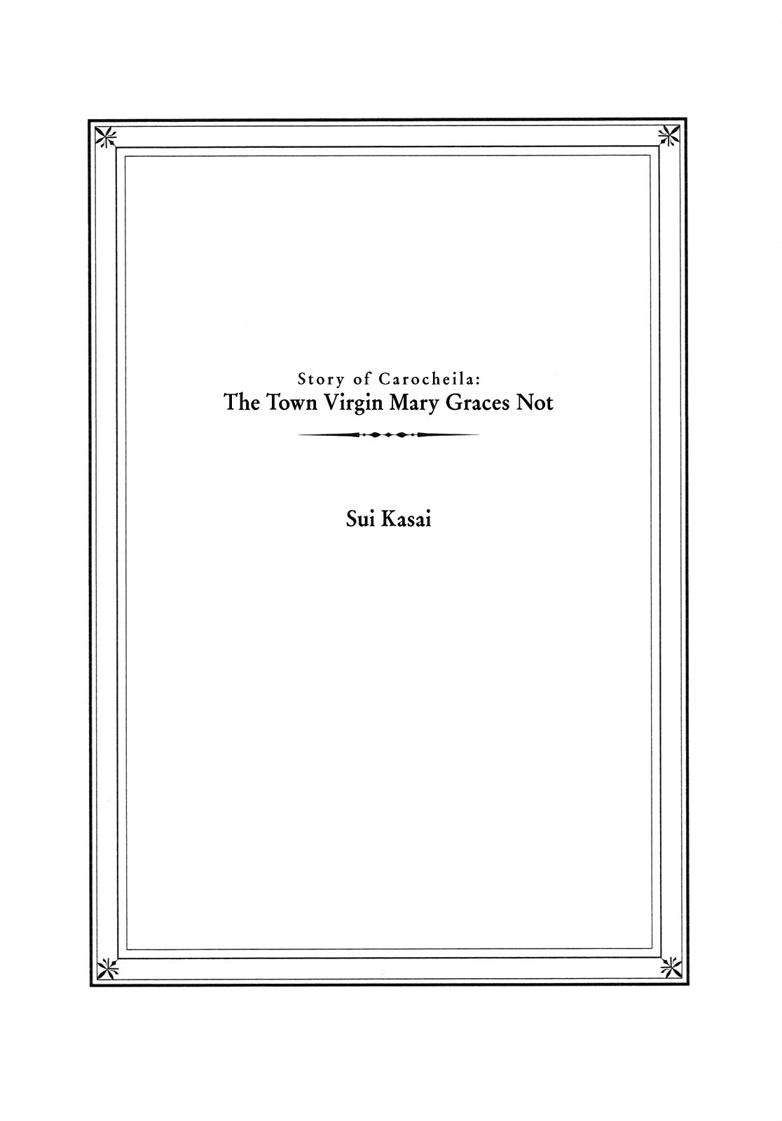 Read Story of Carocheila Manga Online