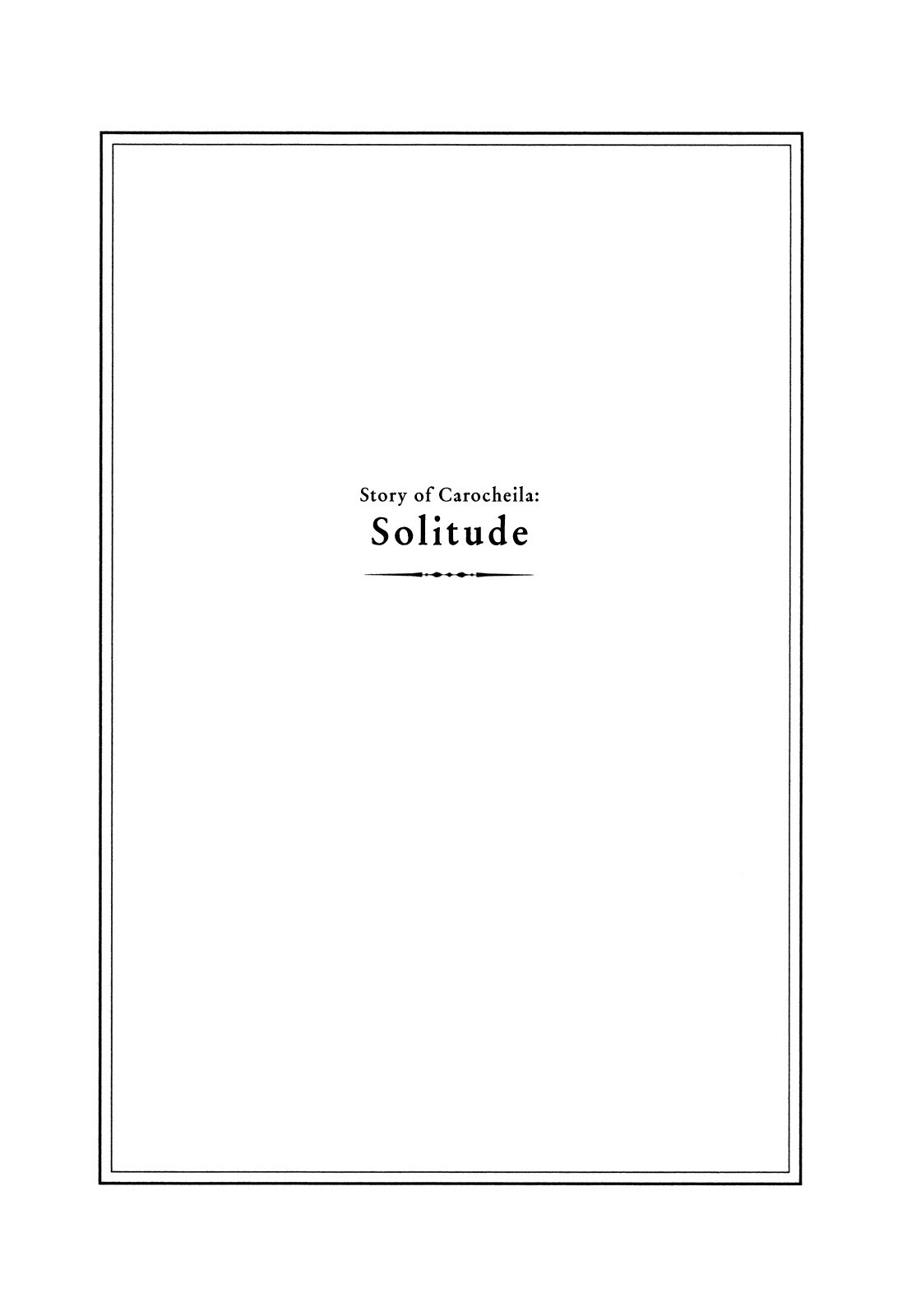 Read Story of Carocheila Manga Online