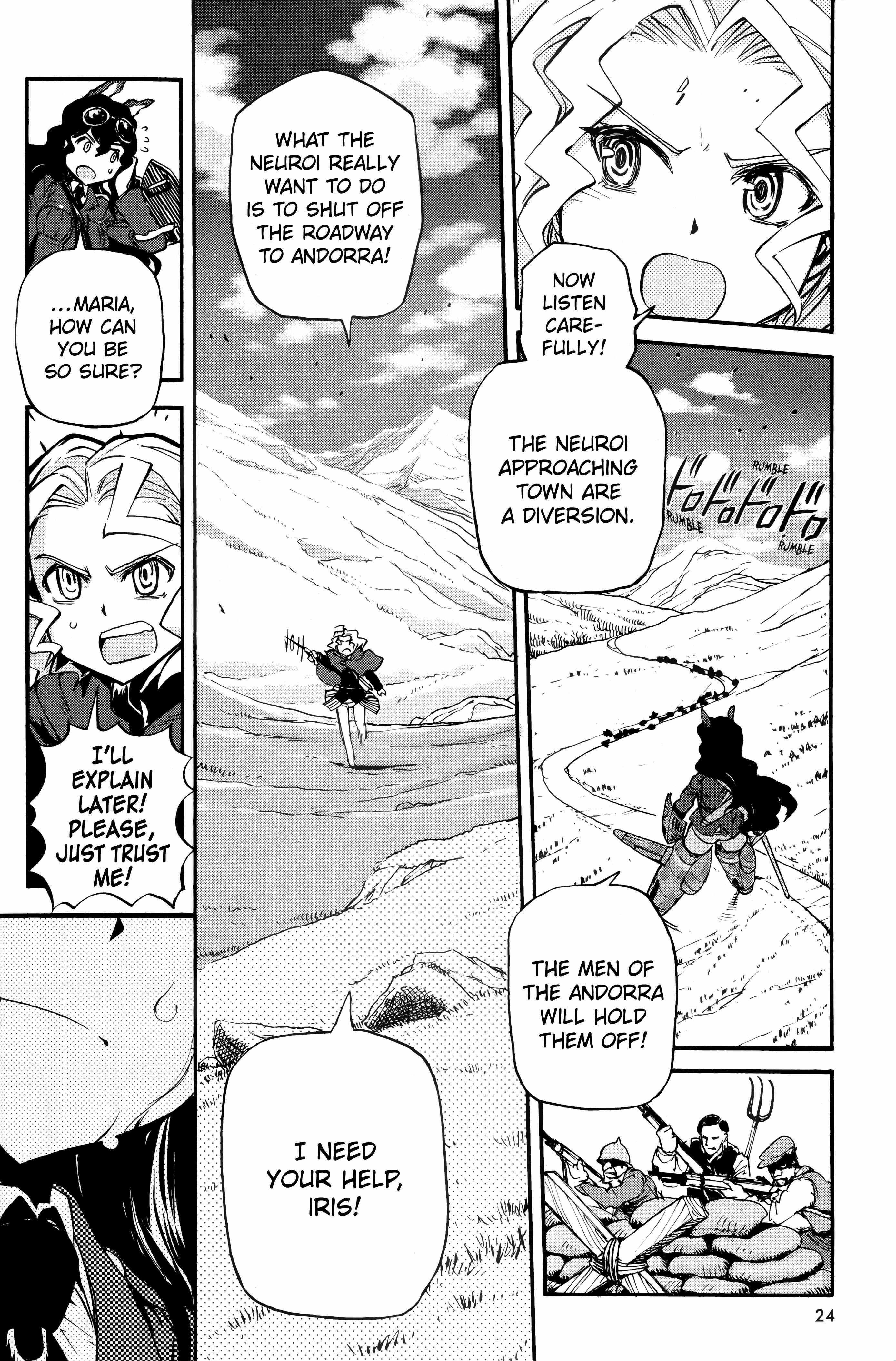 Read Strike Witches - The Witches of Andorra Manga Online