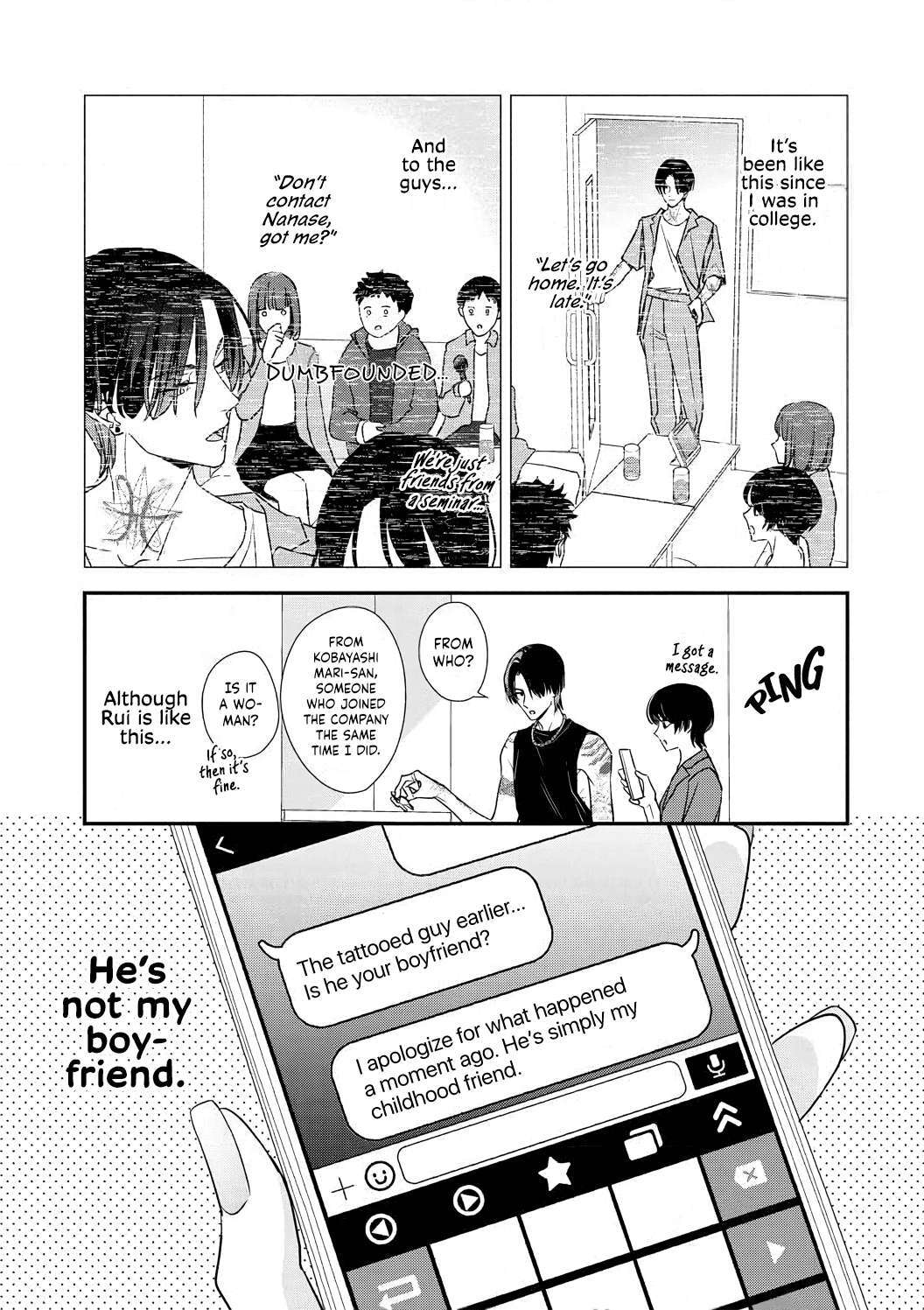 Read Sumi-iri Osananajimi no Sokubaku ga Tsurai Manga Online