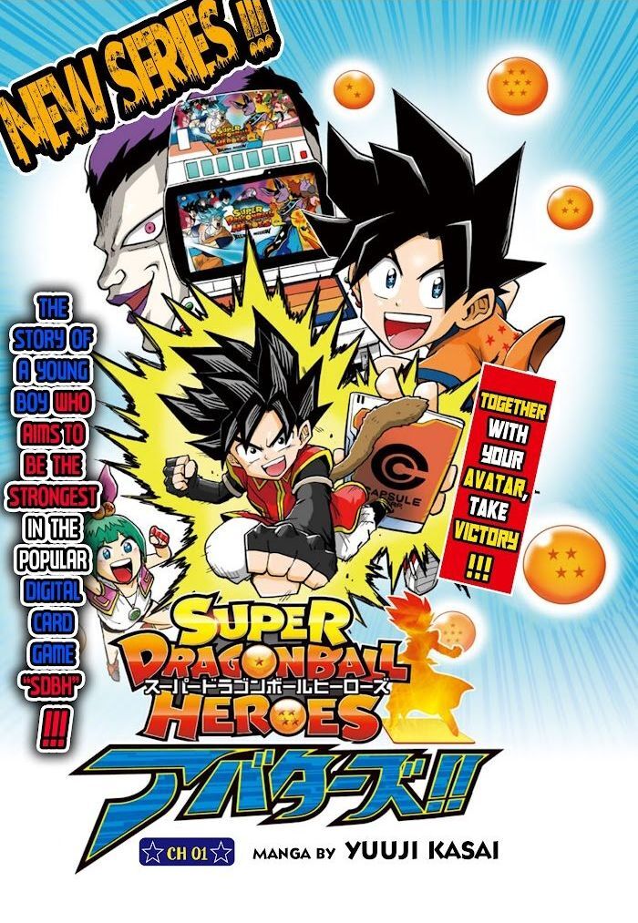 Read Super Dragon Ball Heroes- AVATARS!! Manga Online