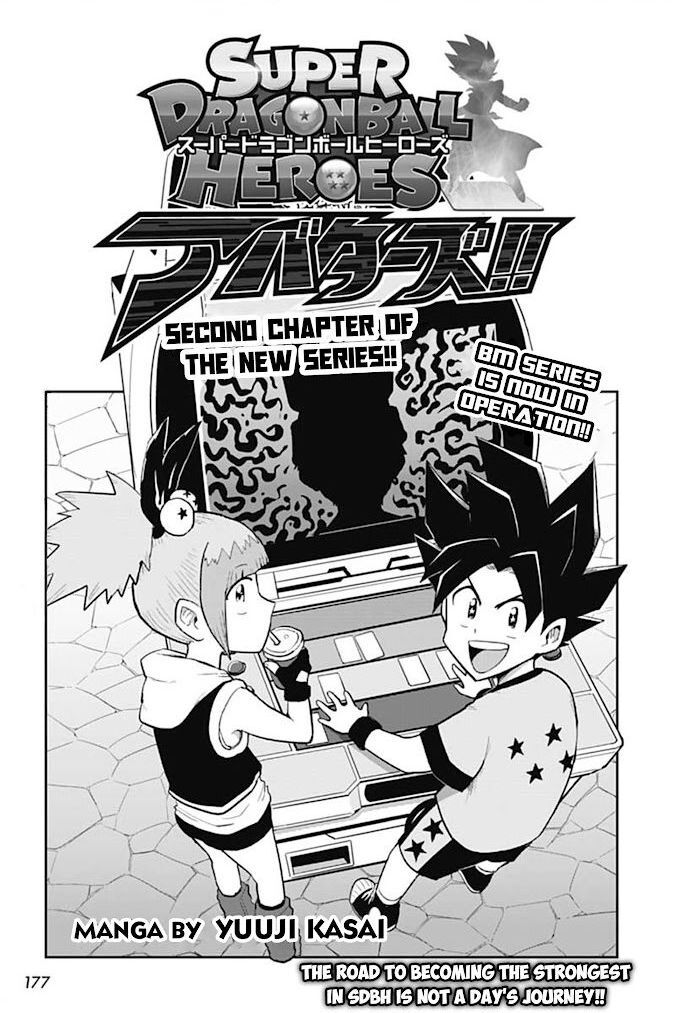 Read Super Dragon Ball Heroes- AVATARS!! Manga Online