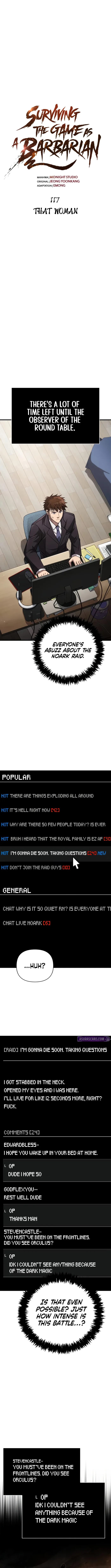 Read Surviving The Game as a Barbarian Manga Online