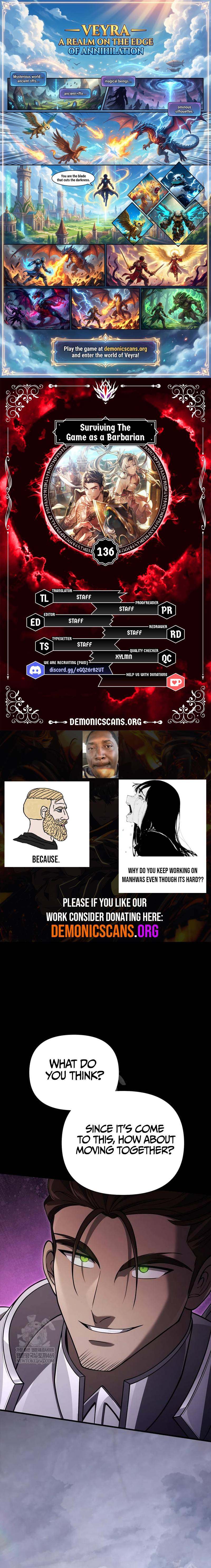 Read Surviving The Game as a Barbarian Manga Online