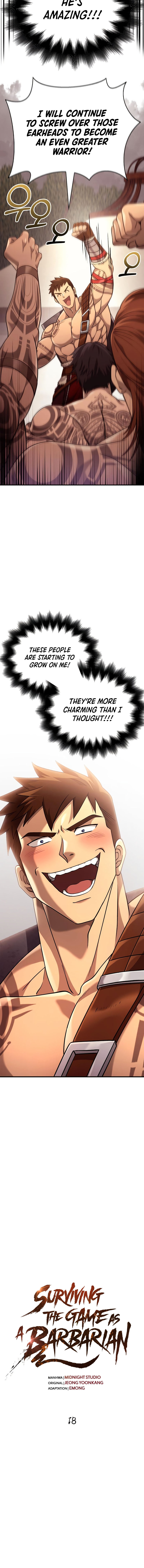 Read Surviving The Game as a Barbarian Manga Online