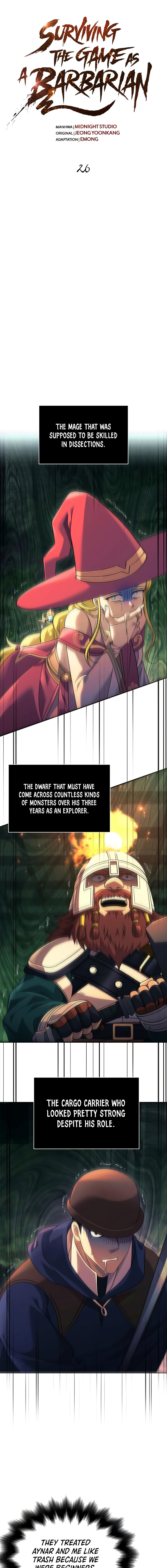 Read Surviving The Game as a Barbarian Manga Online