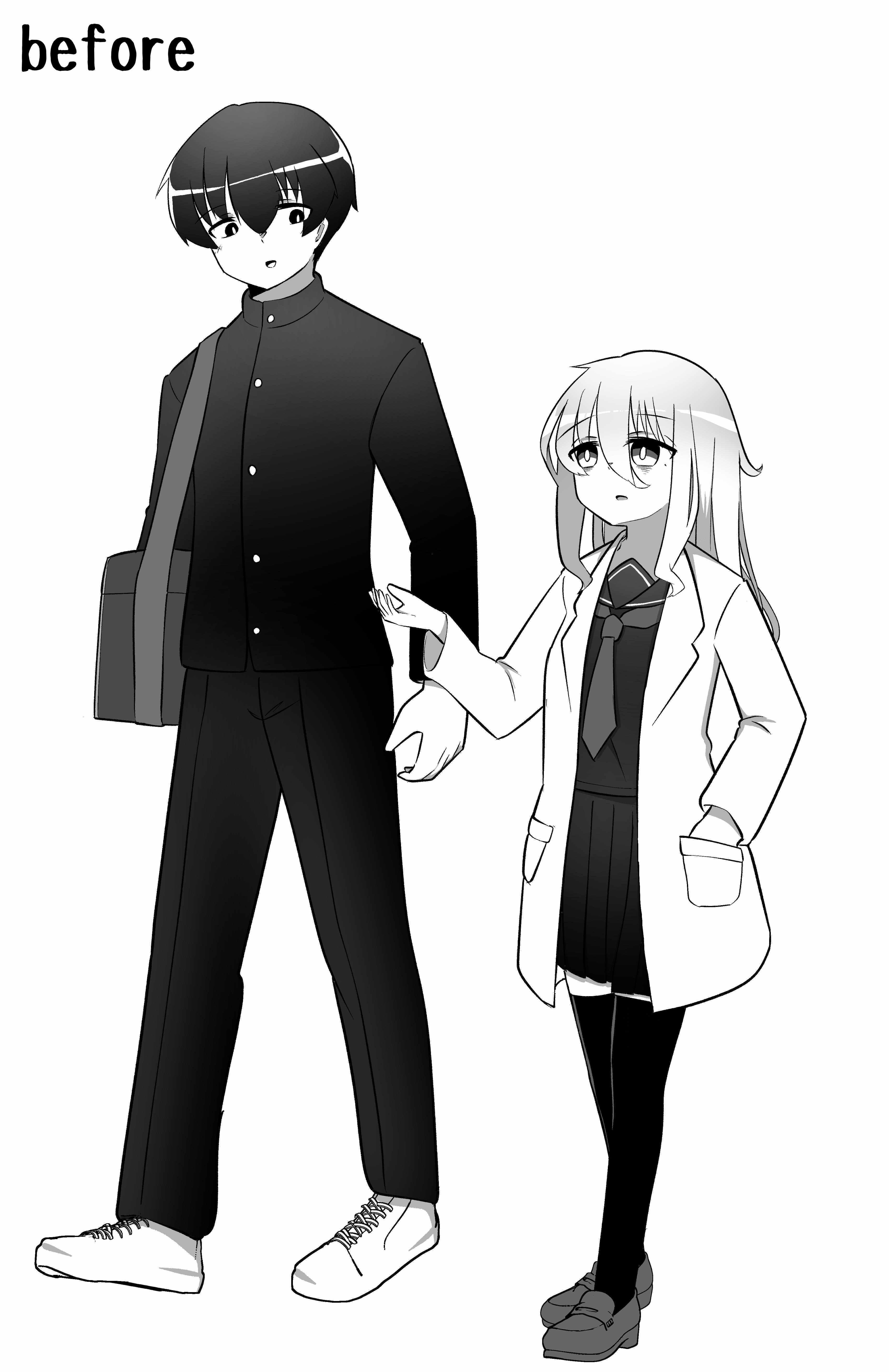 Read Swapped Senpai and Kouhai Manga Online