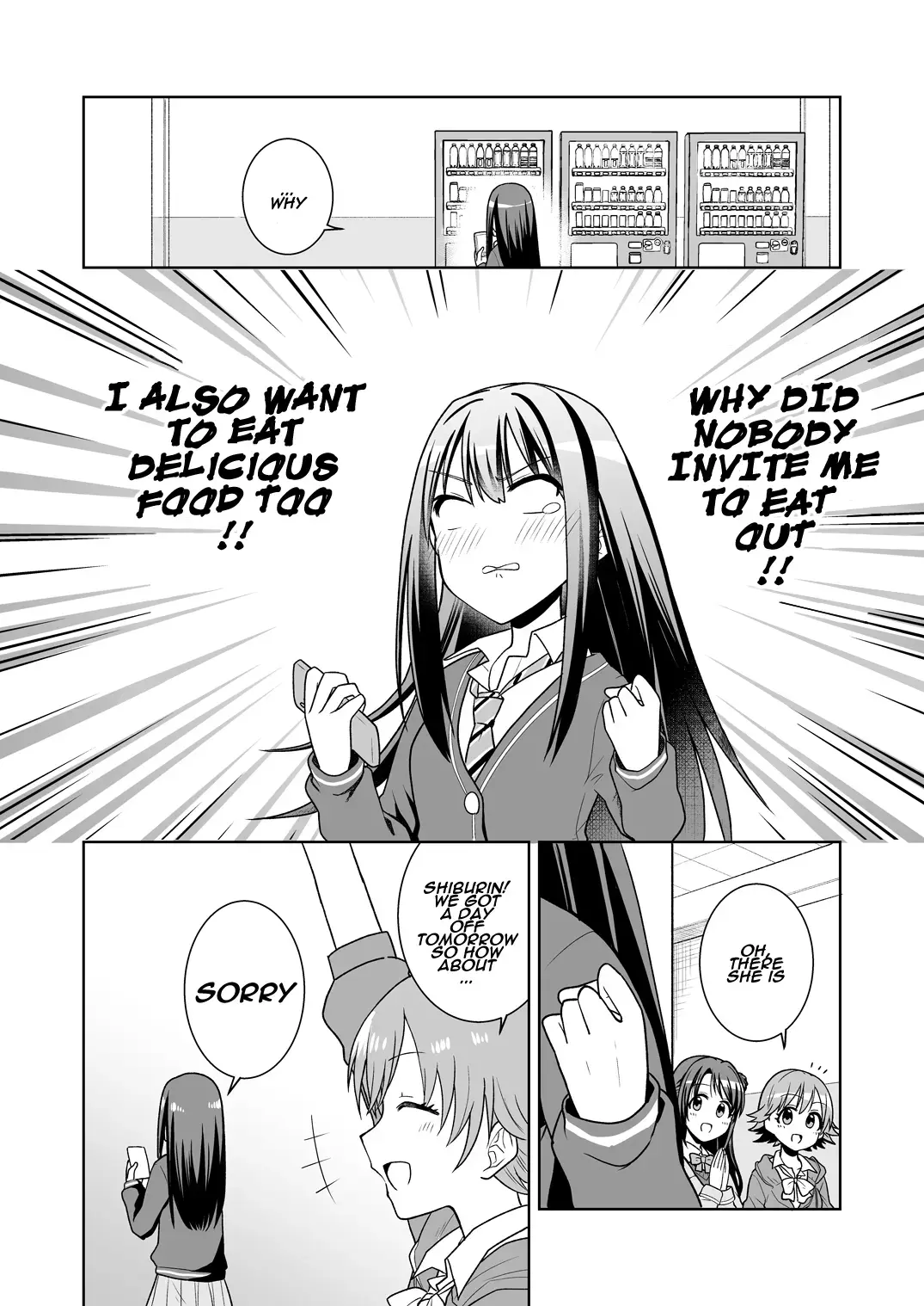 Read THE iDOLM@STER Cinderella Girls - ShibuRin ga Jitensha de Gohan o Tabe ni Iku Ohanashi (Doujinshi) Manga Online