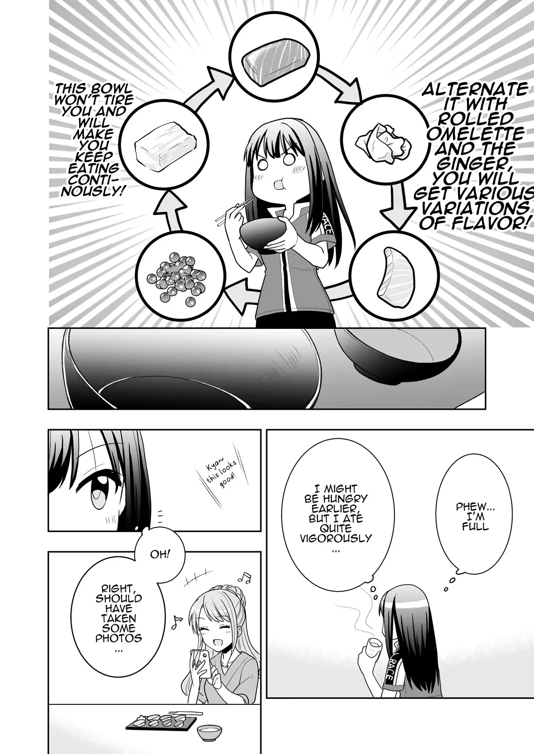 Read THE iDOLM@STER Cinderella Girls - ShibuRin ga Jitensha de Gohan o Tabe ni Iku Ohanashi (Doujinshi) Manga Online